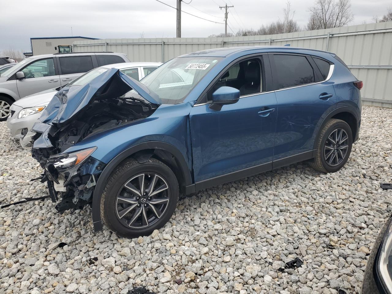 2018 Mazda Cx-5 Touring na sprzedaż w Wayland, MI - Front End