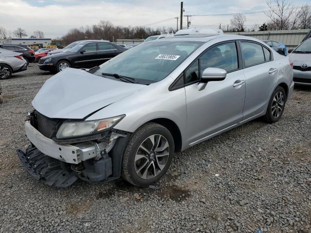  HONDA CIVIC 2015 Серебристый