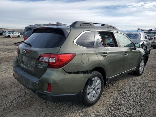 SUBARU OUTBACK 2017 Зеленый