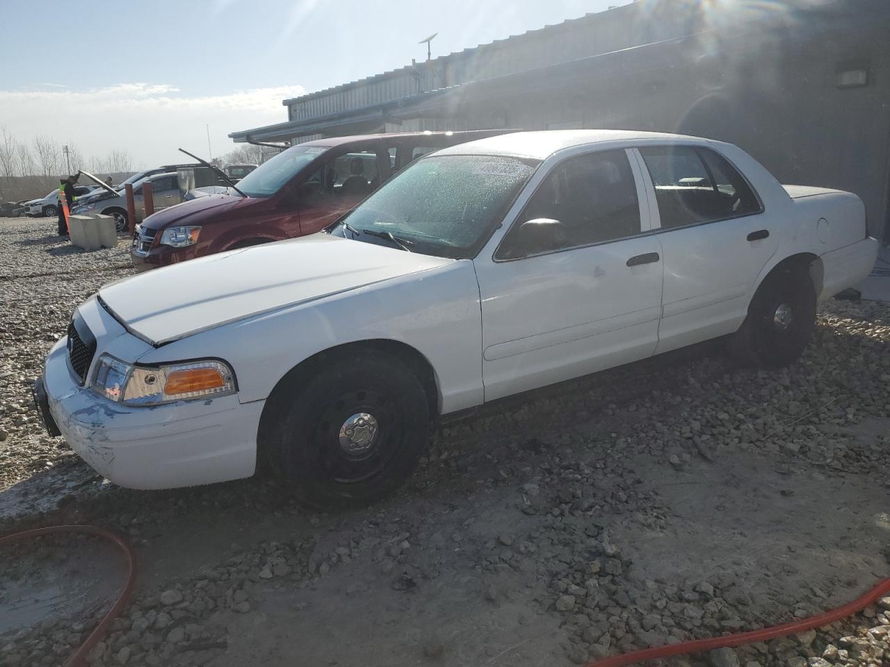 2008 Ford Crown Victoria Police Interceptor zu verkaufen in Wayland, MI - All Over