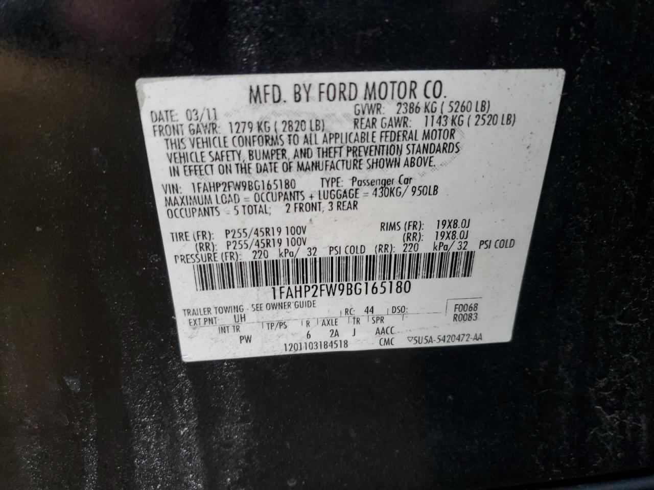 2011 Ford Taurus - Image 14