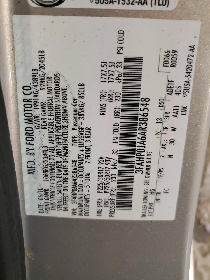 2010 Ford Fusion - Image 12