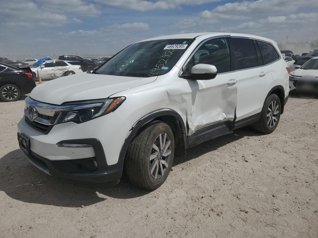2021 Honda Pilot Ex للبيع في Houston، TX - Side