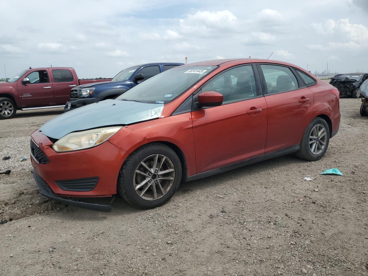 2018 Ford Focus Se იყიდება Houston-ში, TX - Rear End