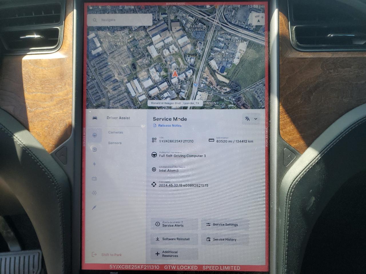 2019 Tesla Model X VIN: 5YJXCBE25KF211310 Lot: 49853035