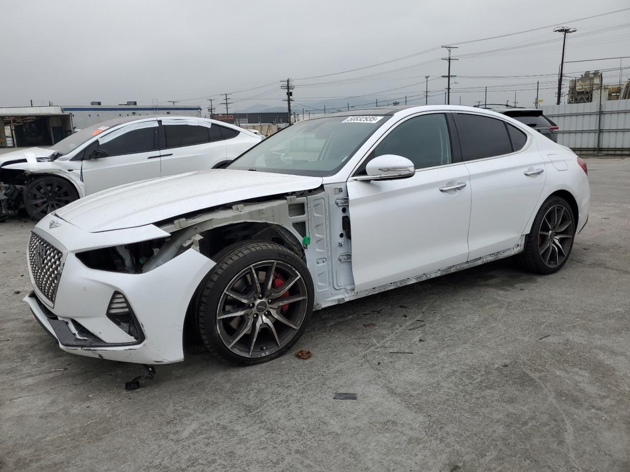 2019 Genesis G70 Elite за продажба в Sun Valley, CA - Front End