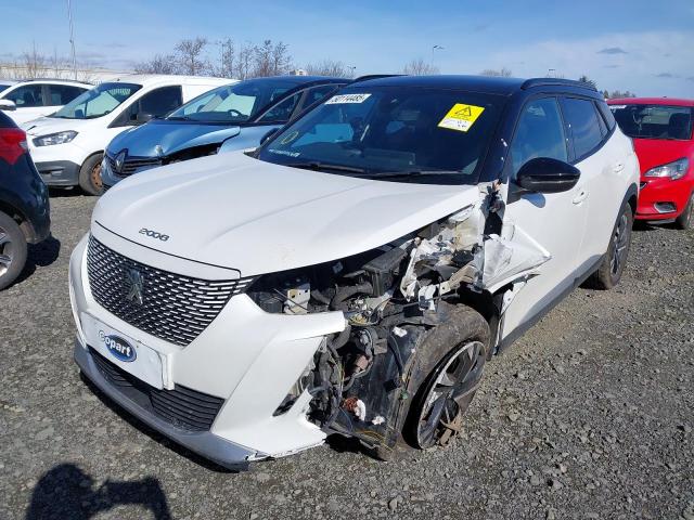 2022 PEUGEOT 2008 GT EV for sale at Copart EAST KILBRIDE
