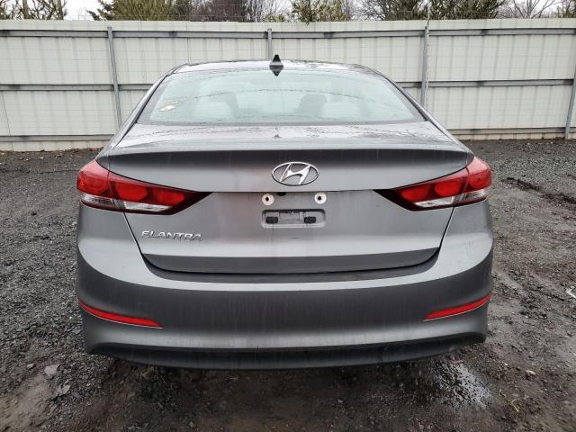  HYUNDAI ELANTRA 2018 Сірий