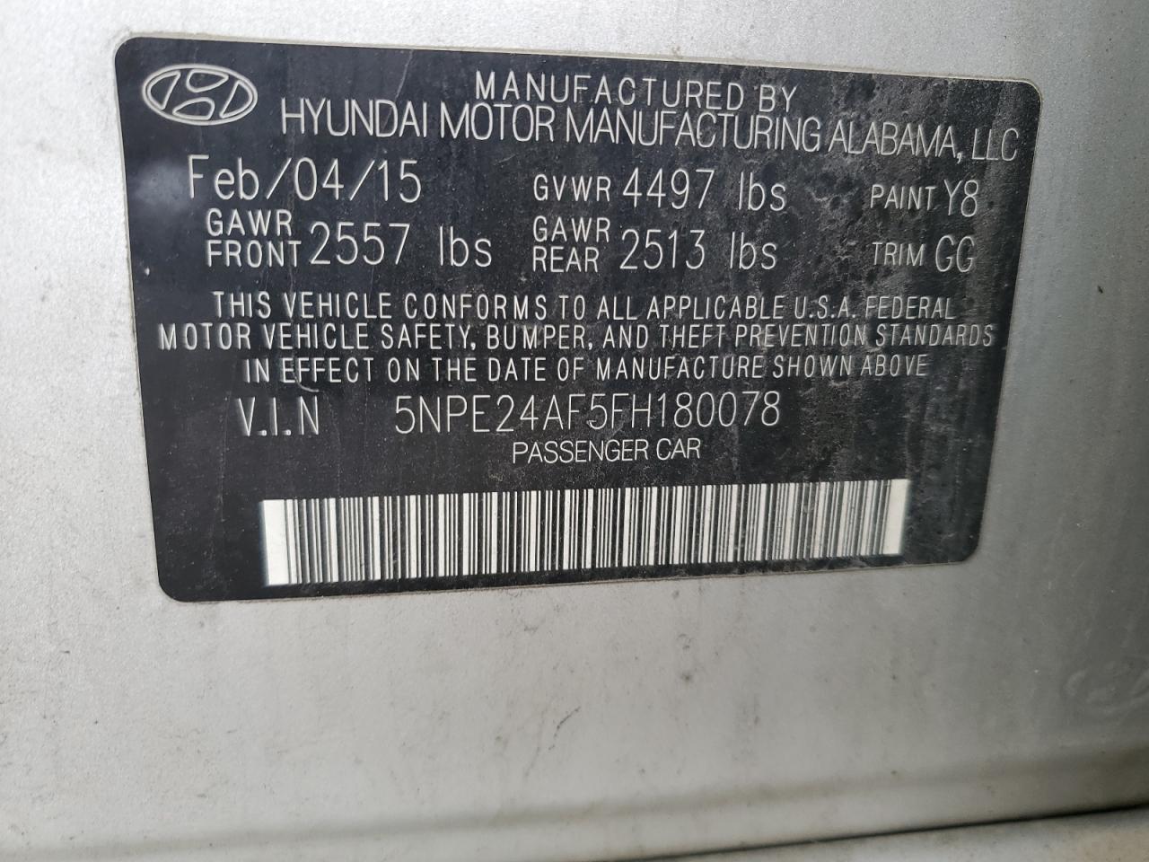 2015 Hyundai Sonata - Image 12