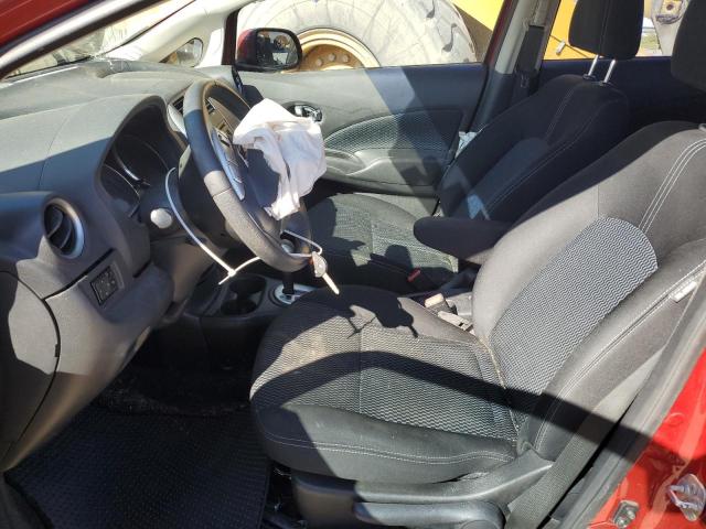  NISSAN VERSA 2014 Czerwony