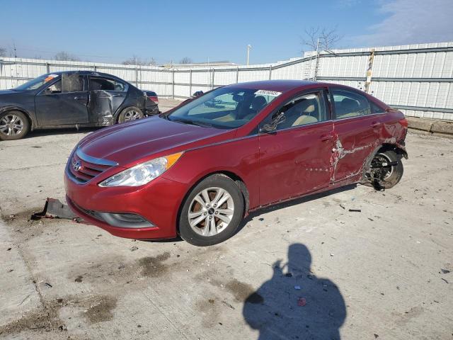 Седаны HYUNDAI SONATA 2014 Красный