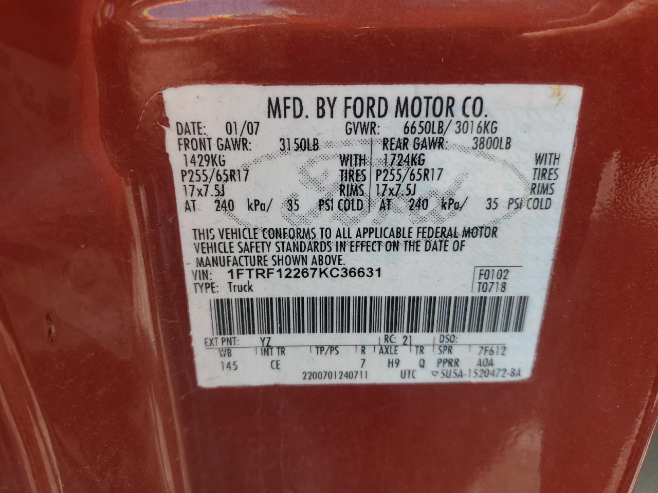 2007 Ford F-150 - Image 12