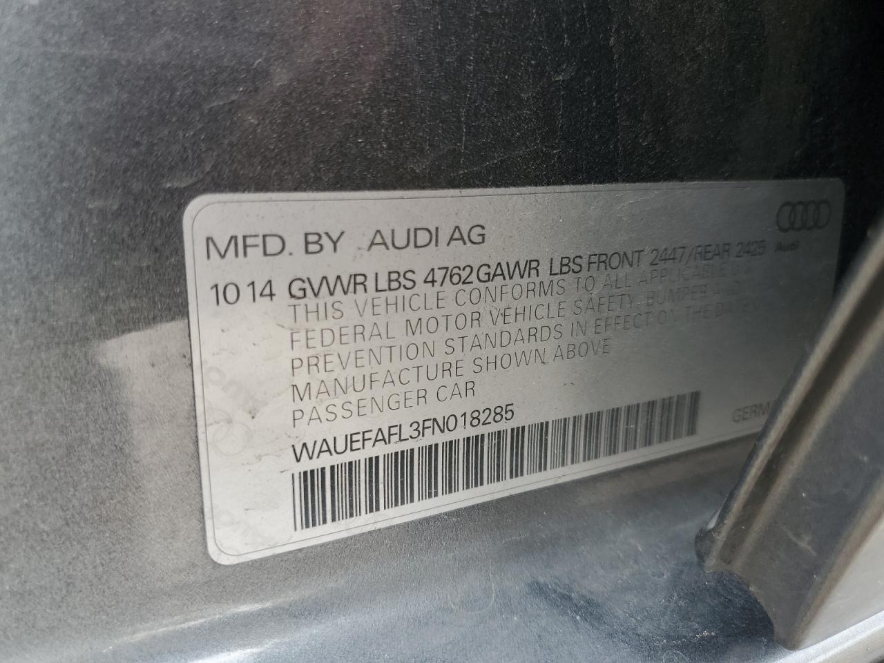 2015 Audi A4 - Image 12