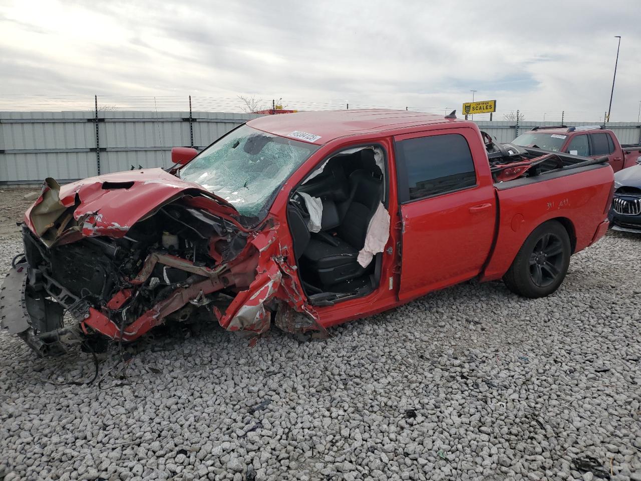 2017 Ram 1500 Sport იყიდება Cahokia Heights-ში, IL - Frame Damage