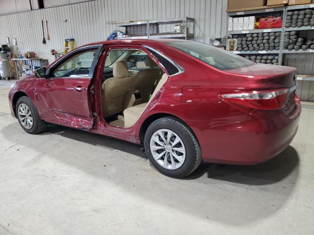  TOYOTA CAMRY 2016 Красный