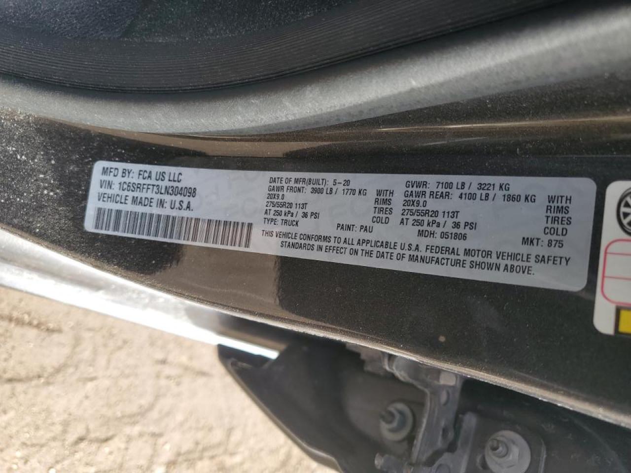 2020 RAM 1500 - Image 12