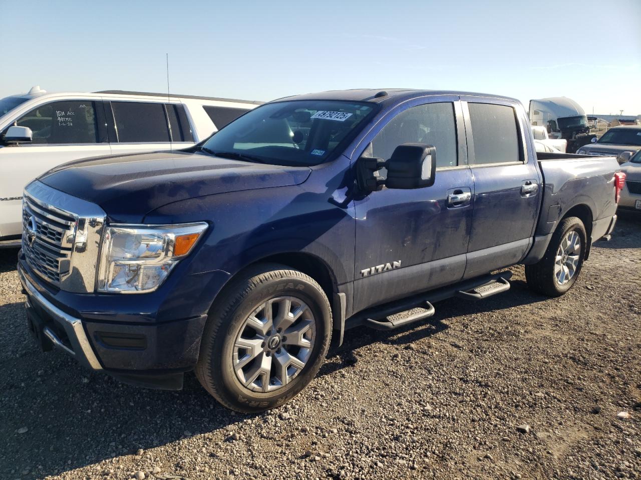 2021 Nissan Titan Sv იყიდება Houston-ში, TX - Undercarriage