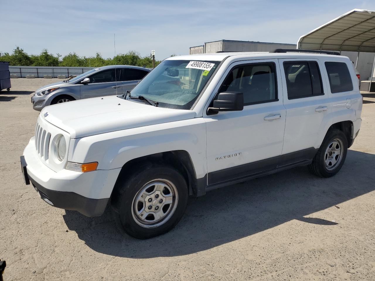 2016 Jeep Patriot Sport en Venta en Fresno, CA - Rear End