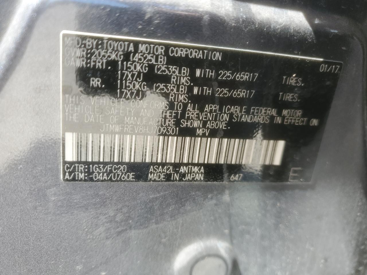 2017 Toyota RAV 4 - Image 13
