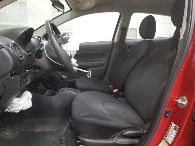  MITSUBISHI MIRAGE 2015 Burgundy
