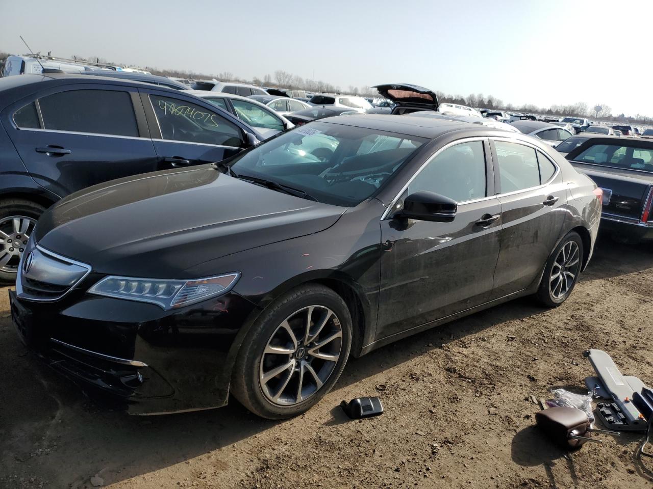 2017 Acura Tlx Advance للبيع في Elgin، IL - Side