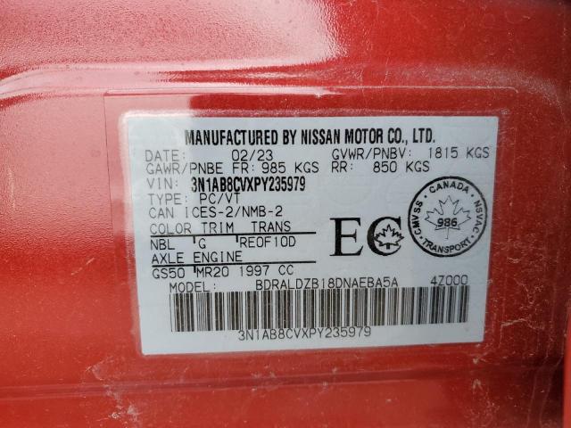 2023 NISSAN SENTRA SV