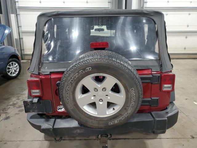  JEEP WRANGLER 2012 Red