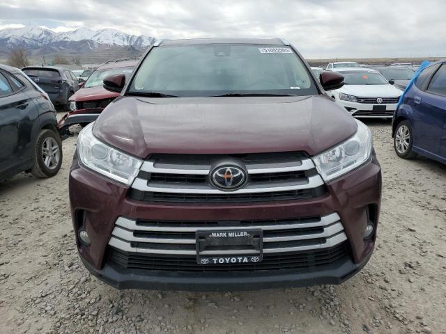  TOYOTA HIGHLANDER 2019 Бургунди