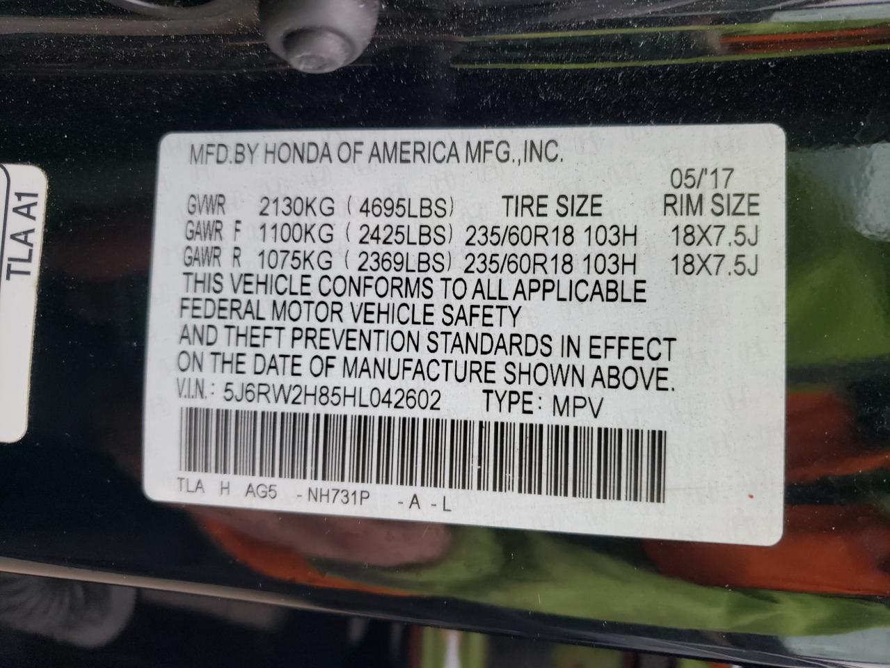 2017 Honda CR-V - Image 13