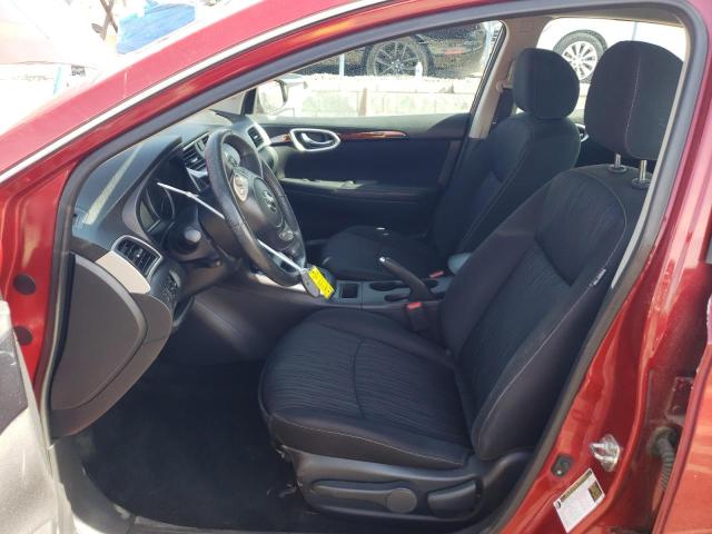  NISSAN SENTRA 2019 Czerwony