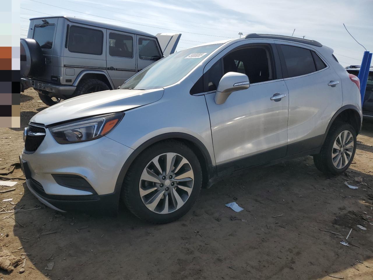 2017 Buick Encore Preferred silver suv gas KL4CJASB8HB190235 photo #1