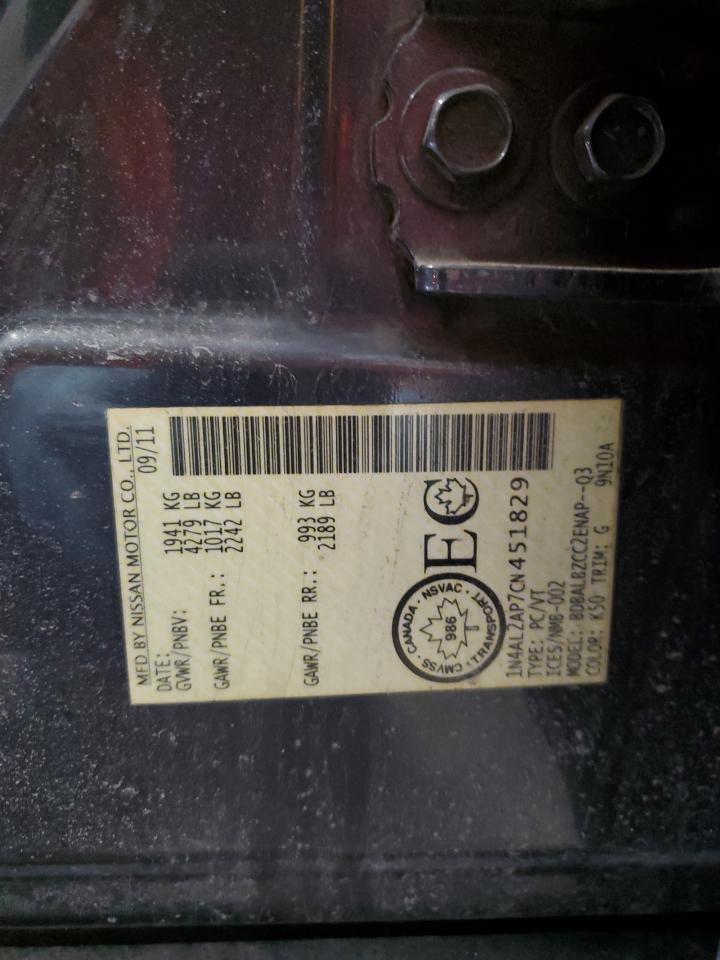 2012 Nissan Altima - Image 12