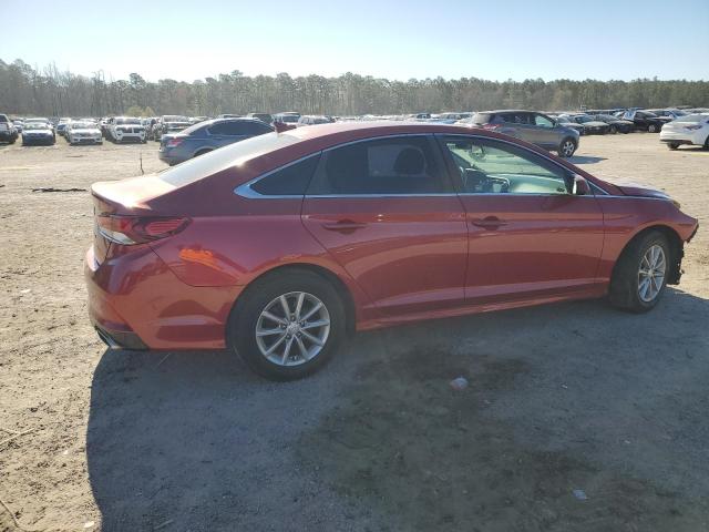  HYUNDAI SONATA 2018 Red