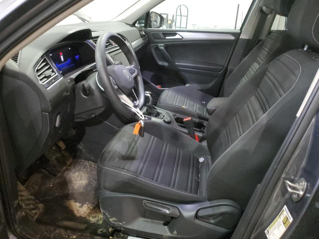  VOLKSWAGEN TIGUAN 2022 Вугільний