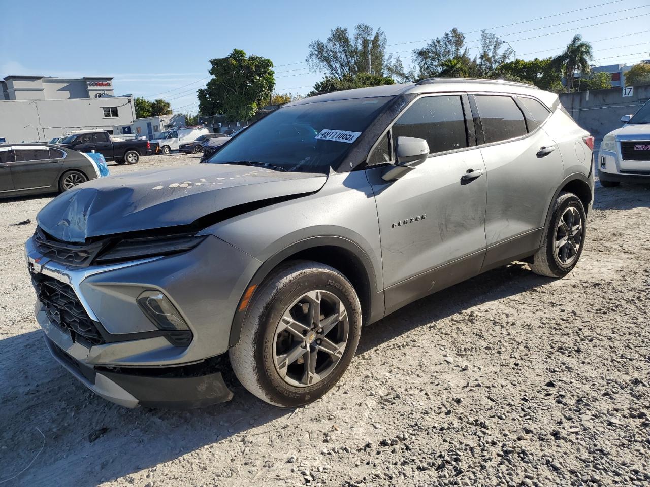 2024 Chevrolet Blazer 3Lt на продаже в Opa Locka, FL - Front End