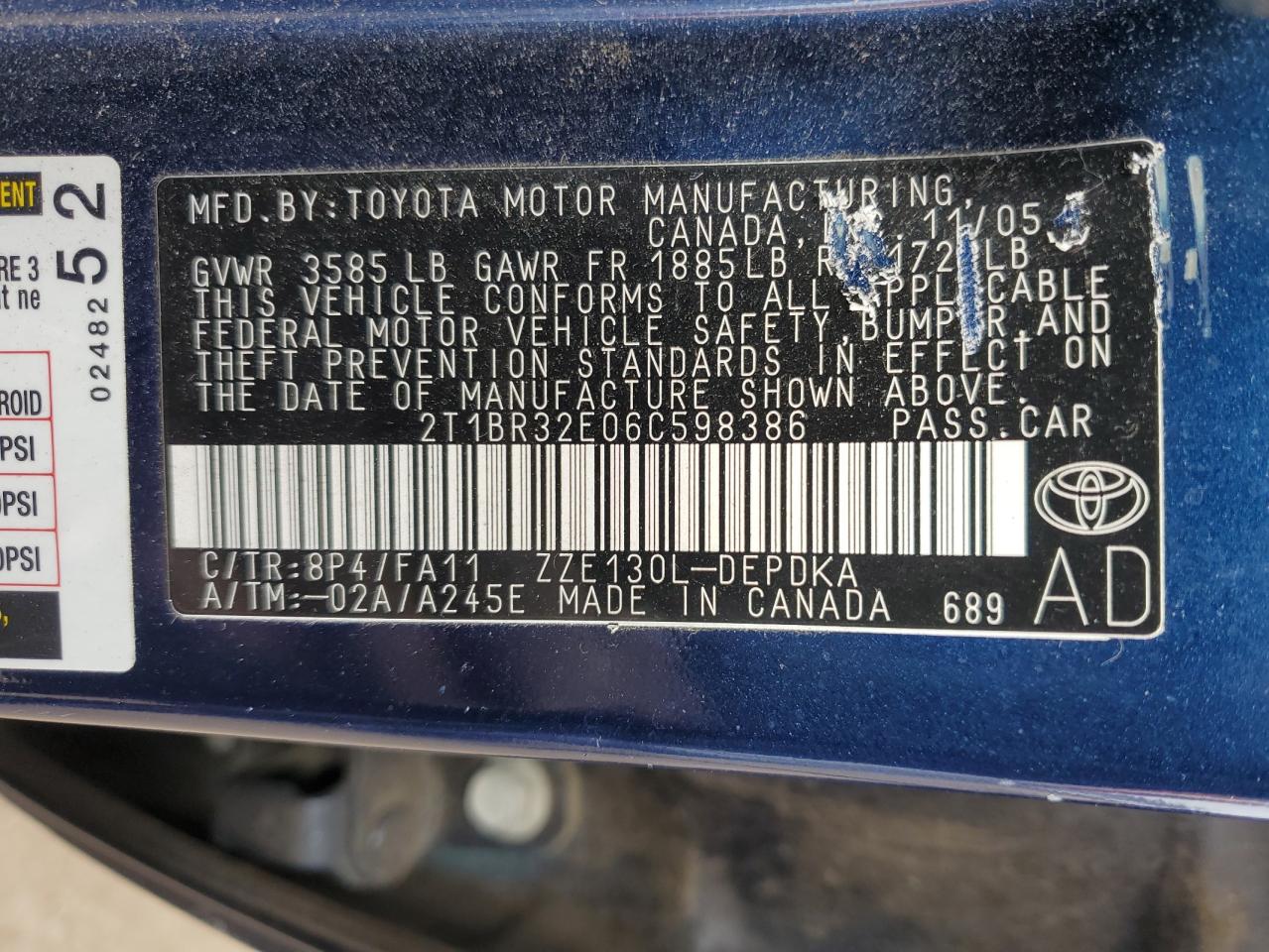 2006 Toyota Corolla - Image 12