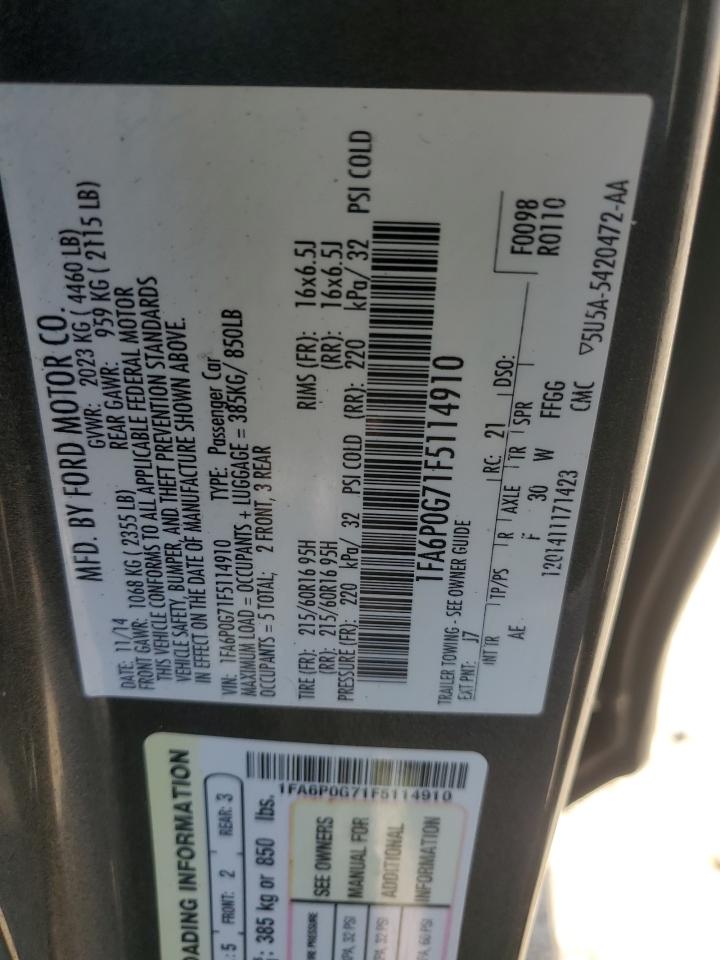 2015 Ford Fusion - Image 14