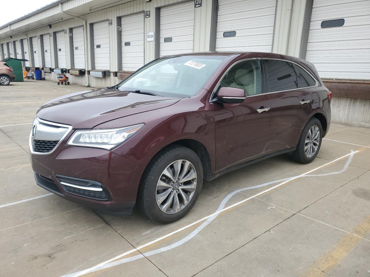 2015 Acura Mdx Technology for Sale in Louisville, KY - Front End