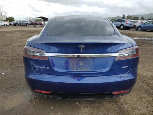 Хэтчбеки TESLA MODEL S 2016 Синий