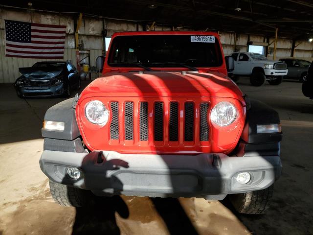  JEEP WRANGLER 2018 Красный