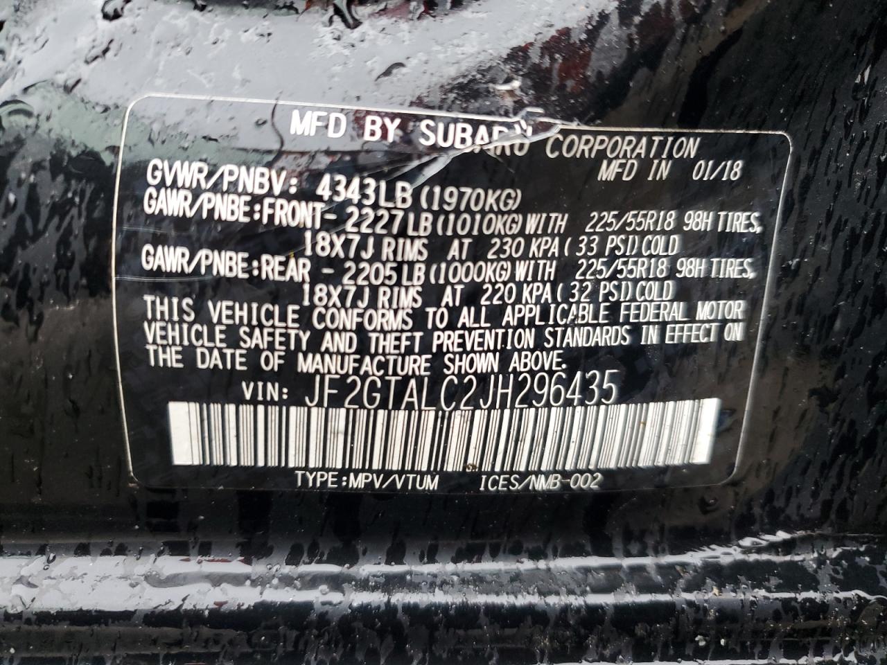 2018 Subaru XV - Image 12