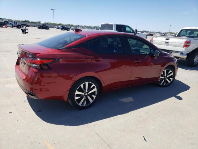  NISSAN VERSA 2021 Czerwony