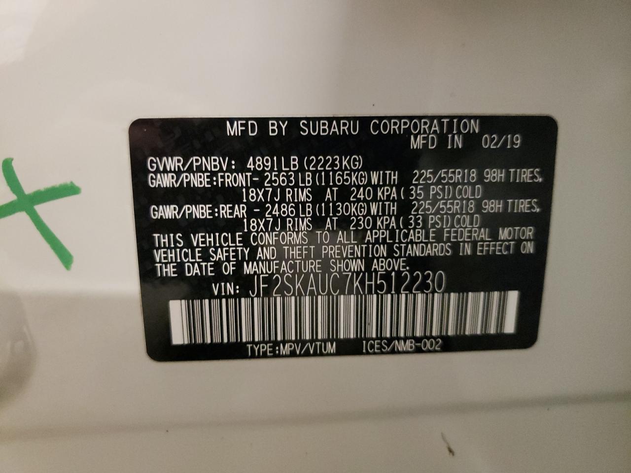2019 Subaru Forester - Image 13