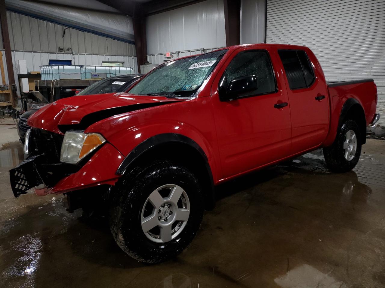 2008 Nissan Frontier Crew Cab Le de vânzare în West Mifflin, PA - Front End