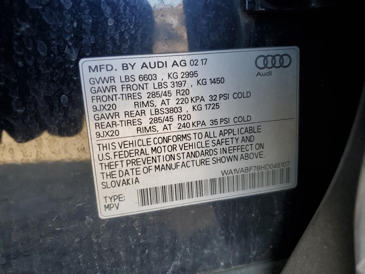 2017 Audi Q7 - Image 13