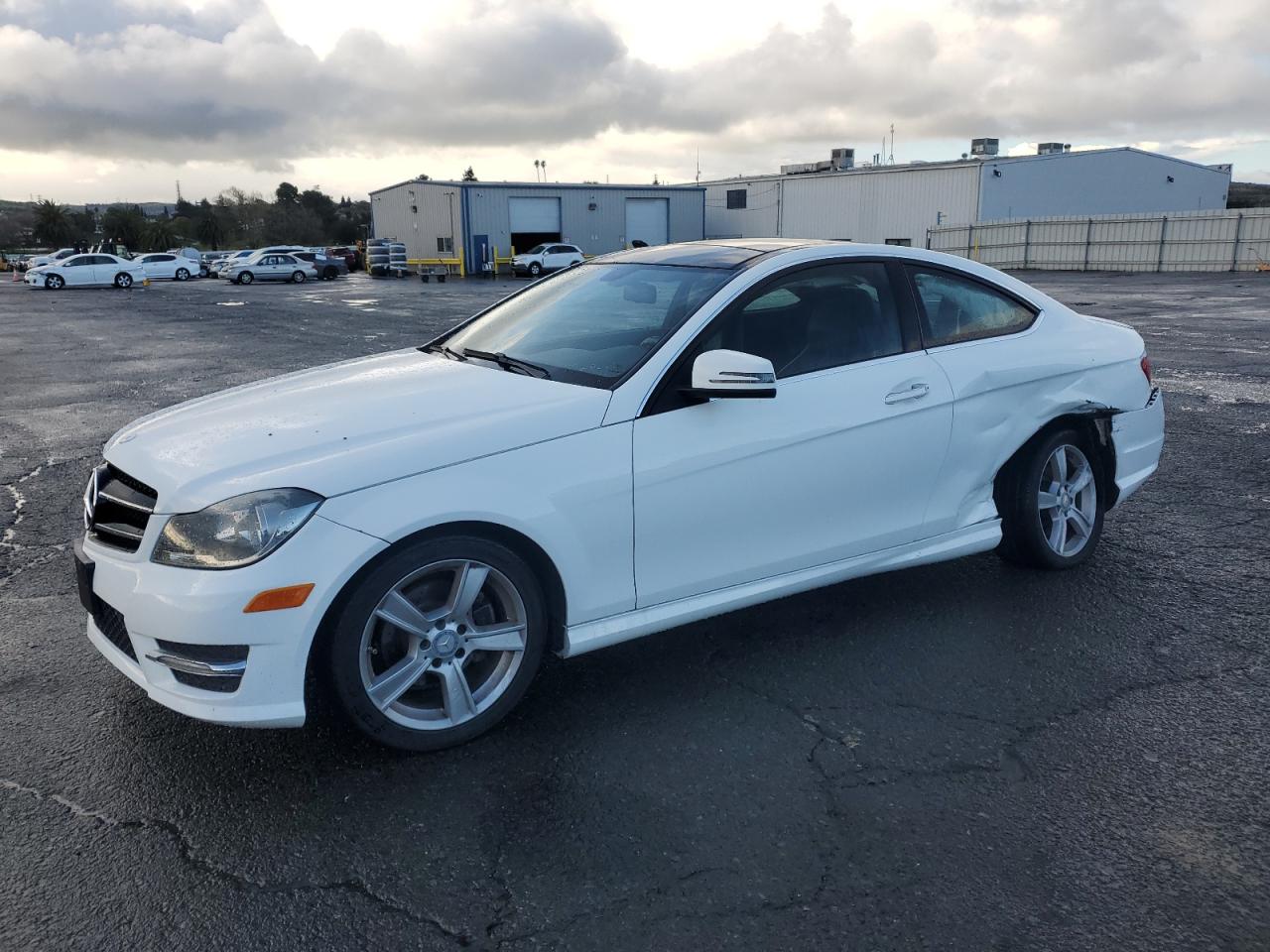 2015 Mercedes-Benz C 250 de vânzare în Vallejo, CA - Rear End
