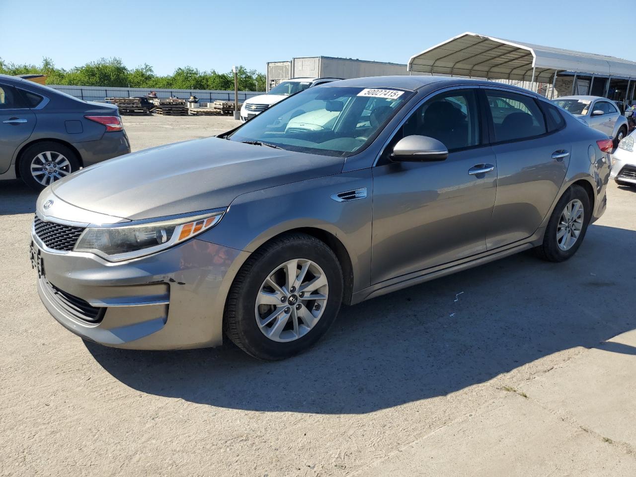 2016 Kia Optima Lx zu verkaufen in Fresno, CA - Rear End