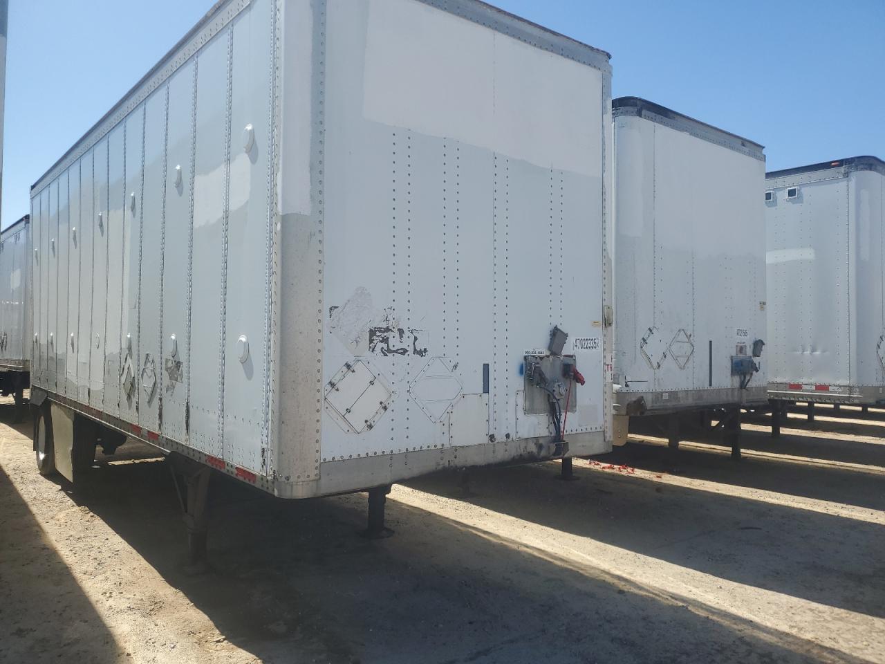 2006 Wabash 28 Dry Van Trailer zu verkaufen in Colton, CA - Normal Wear