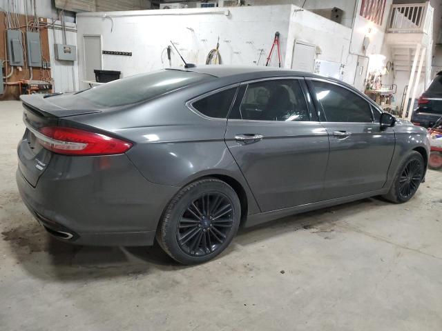 Sedans FORD FUSION 2017 Gray