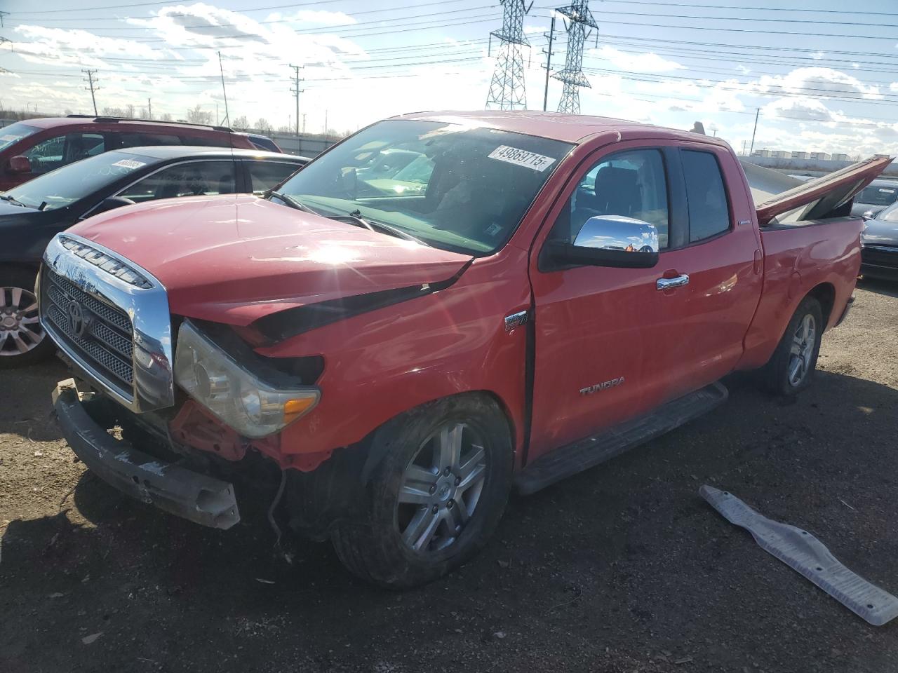 2008 Toyota Tundra Double Cab Limited იყიდება Elgin-ში, IL - All Over